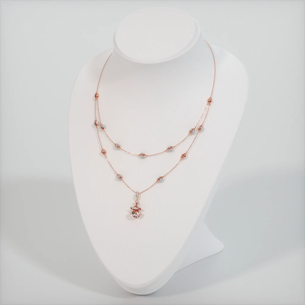 The Freschezza Layered Necklace | BlueStone.com