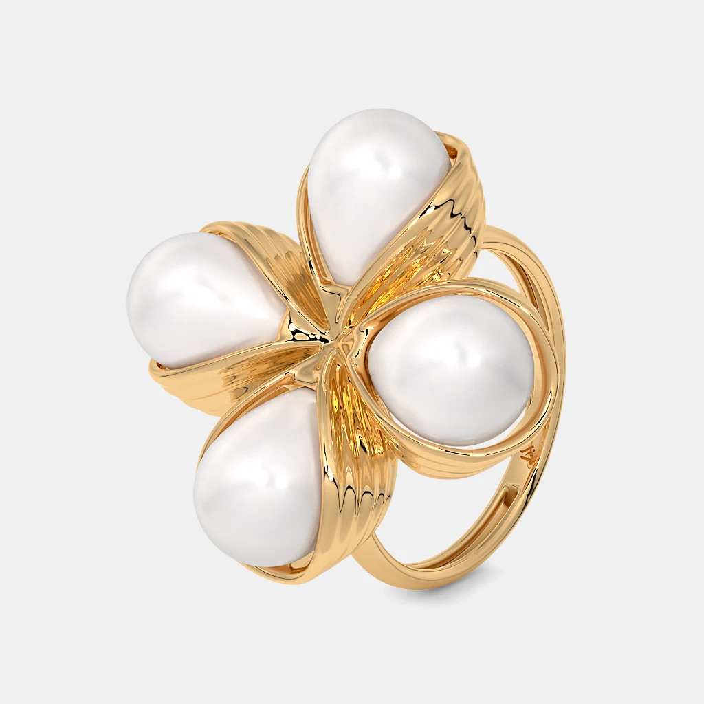 The Pearl Elegance Statement Ring alternate view 1