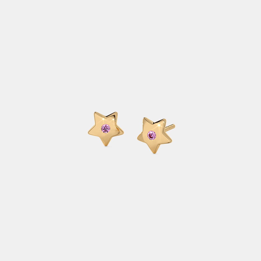 The Shimmer Star Stud Earrings