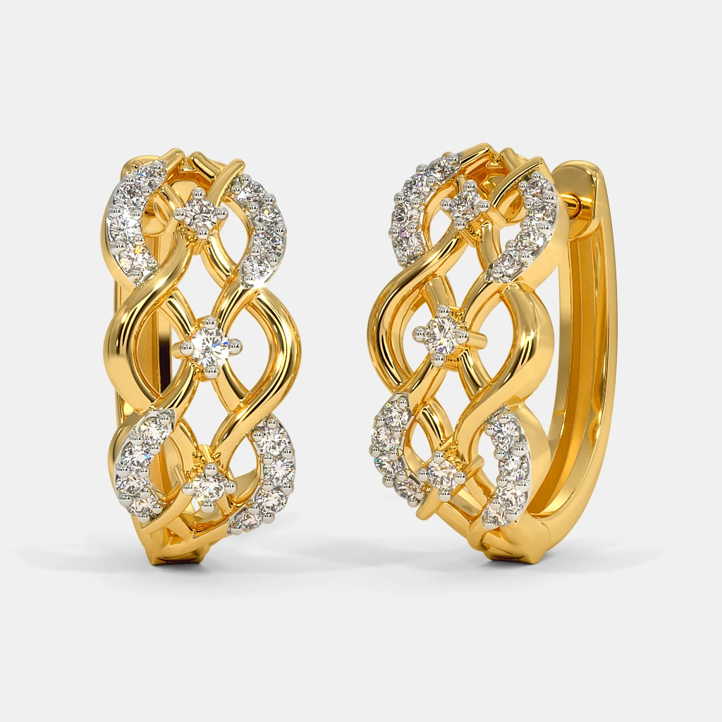 The Trudy Hoop Earrings | BlueStone.com