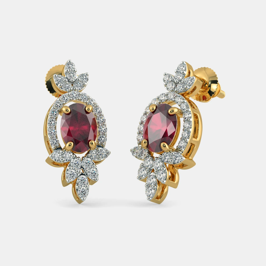 The Luxurious Floralia Stud Earrings