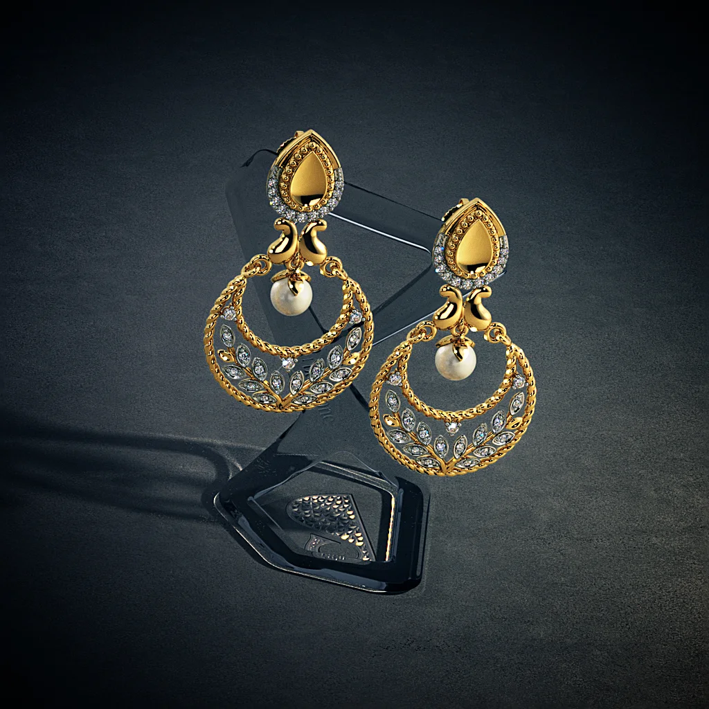 The Naaz Chand Bali Earrings