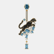 The Black Panther Drop Earrings - thumb 7