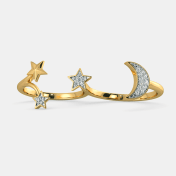 The Bailee Two Finger Ring - thumb 5