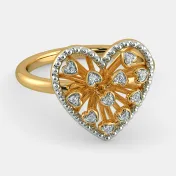 The Haley Heart Ring - thumb 6