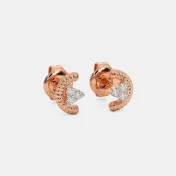 The Pery Multi Pierced Stud Earrings - thumb 4
