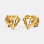 The Shiny Diamond Kids Stud Earrings - thumb 1