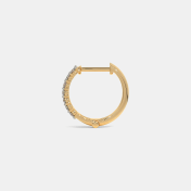 The Zanna Hoop Earrings - thumb 9