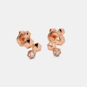 The Ruri Multi Pierced Stud Earrings - thumb 4