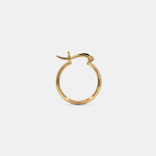 The Dimas Textured Hoop Earrings - thumb 7