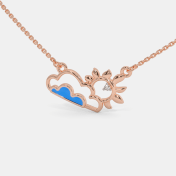 The Cloudy Sunny Kids Necklace - thumb 1