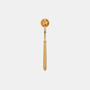 The Drena Dangle Hoop Earrings - thumb 6