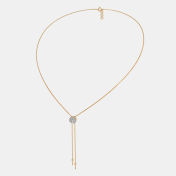 The Flowing Diamonds Pendant Necklace - thumb 3