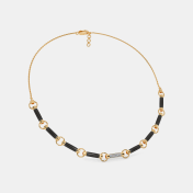 The Sable Black Collar Necklace - thumb 6