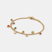 The Nerina Navratna Bracelet - thumb 4
