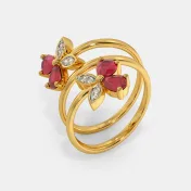 The Papillon Spiral Ring - thumb 1
