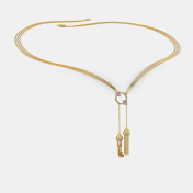 The Twin Tassel Necklace - thumb 1