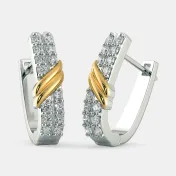 The Ayson Huggie Earrings - thumb 1