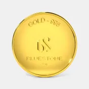 2 gram 24 KT Lakshmi Ganesh Gold Coin - thumb 2