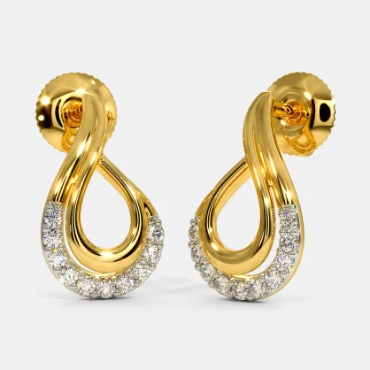 The Donoma Stud Earrings | BlueStone.com