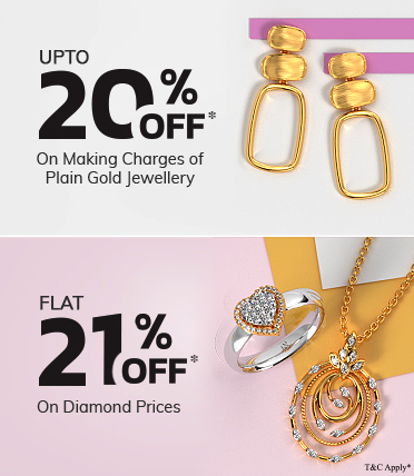 Flat 21% Off on Diamond Prices & More Offers