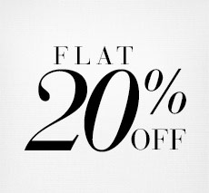 Flat 20% off